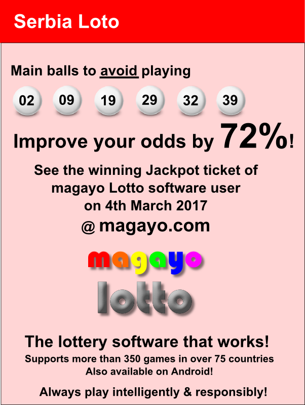 Image result for serbia lottery